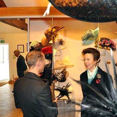 Princess Anne visits Walter Wright Factory